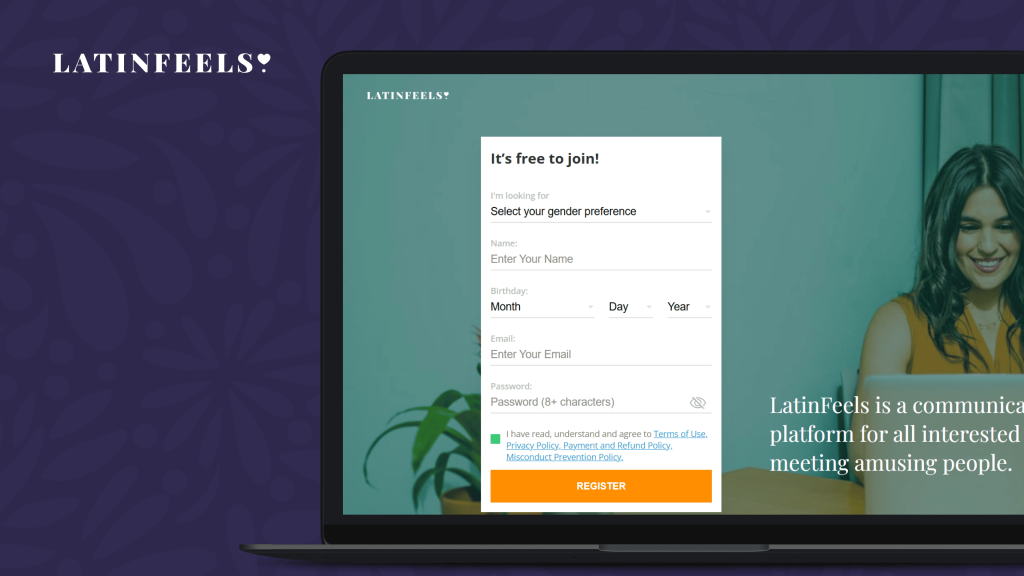 How to use LatinFeels after registration - LatinFeels review